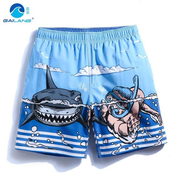 

men's swimwear gailang running man swimming trunks surf shorts mens sportswear beach surfing boxer short men brands quick dry swimsuit