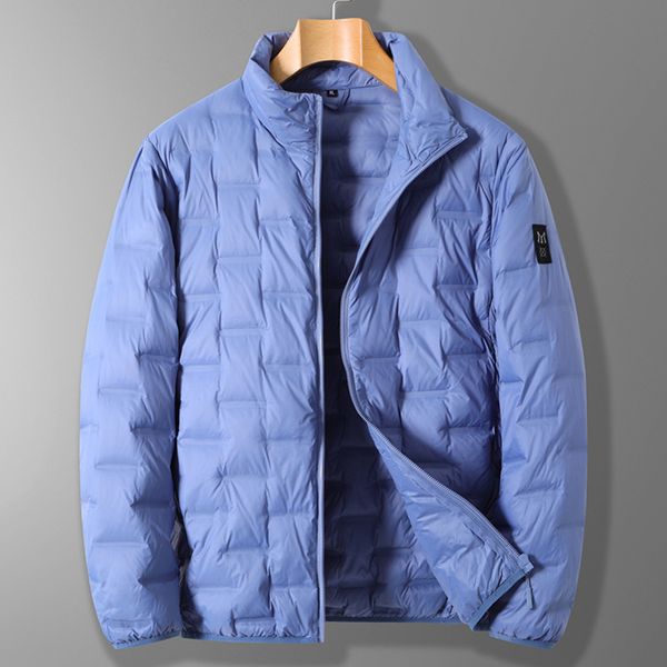 

lightweight men's down ultra-thin thermal et, -8xl large, winter, Black