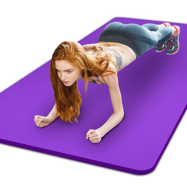 

yoga mats exercise mat 10 /15 mm thick non-slip carpet pilates lose weight carpets foldable fitness rug for
