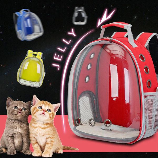 

backpack cute pet dog cat astronaut space breathable multifunctional outdoor travel carrier bag