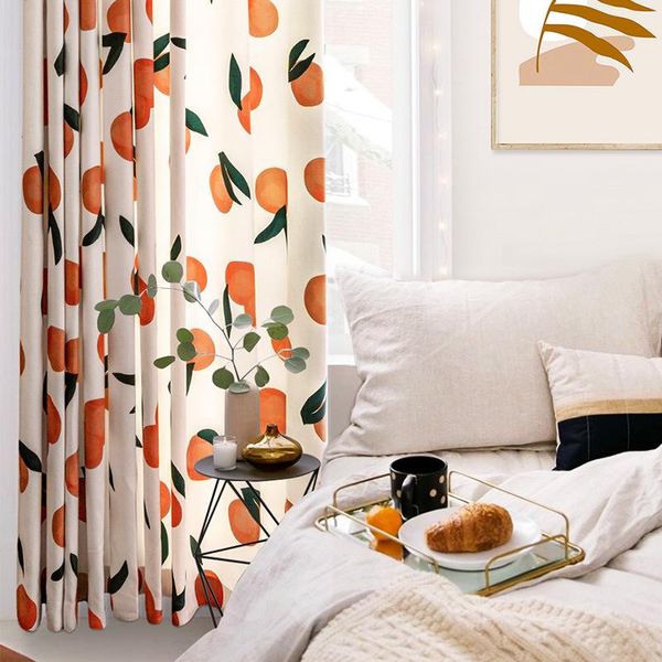 

curtain & drapes modern 2021 nordic simple and fresh heat insulation sunscreen blackout curtains for living dining room bedroom