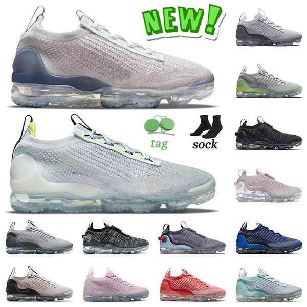 

2022 wholesale running shoes fly knit 2021 2020s sneakers volt light bone particle grey liquid lime obsidian arctic pink smoke grey stone bl