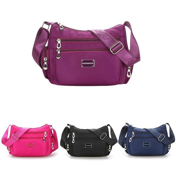 

cross body women's waterproof crossbody shoulder bag women tote messenger bags large capacity multifunctional handbag