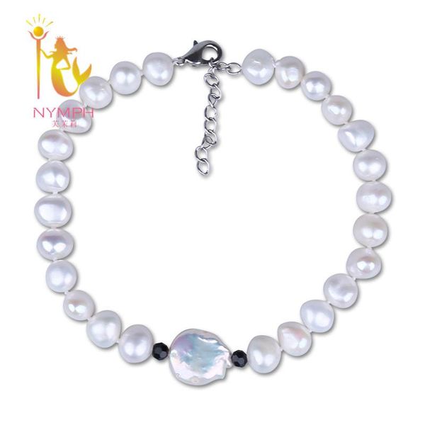 

anklets [nymph]baroque pearl natural freshwater jewelry fashion 8-9mm trendy gift for party[f08], Red;blue