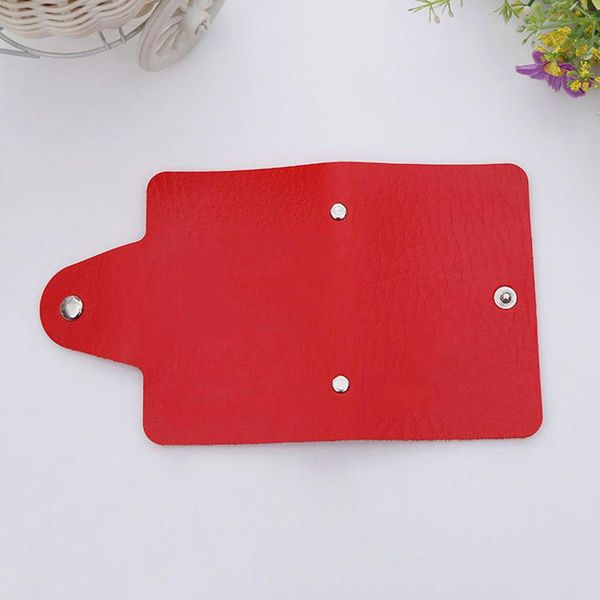 

card holders fashion holder men women travel cards wallet pu leather buckle business id sec88, Brown;gray