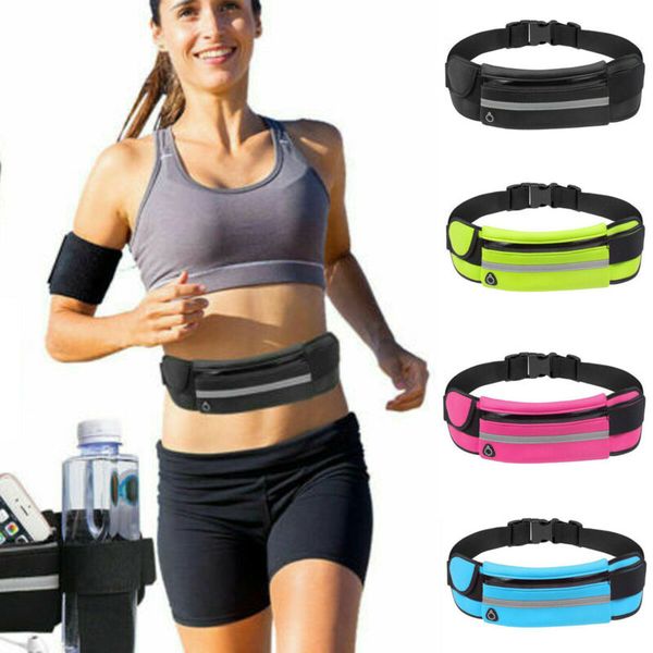 

women men outdoor sport pouch waist fanny pack crossbody wallet belt bum bag