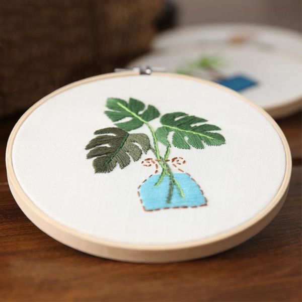 

other arts and crafts gift manual beginner embroidery kit flower cloth home decor diy materials needlework hanging with frame three dimensio