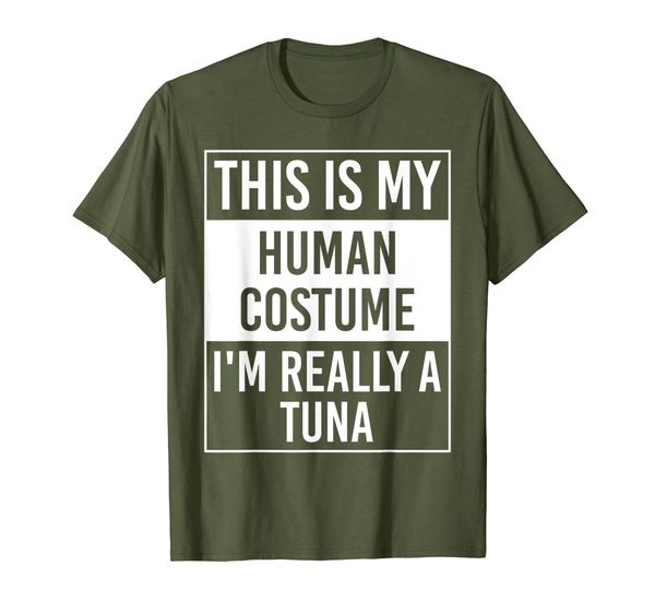 

This is My Human Costume I'm Really TUNA Gift T-Shirt, Mainly pictures