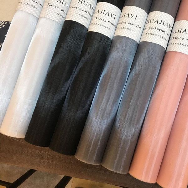 

gift wrap 60cm/ 5 yards moon-shadow yarn flower bundle mesh gifts and handicrafts diy wrapping paper shop supplies