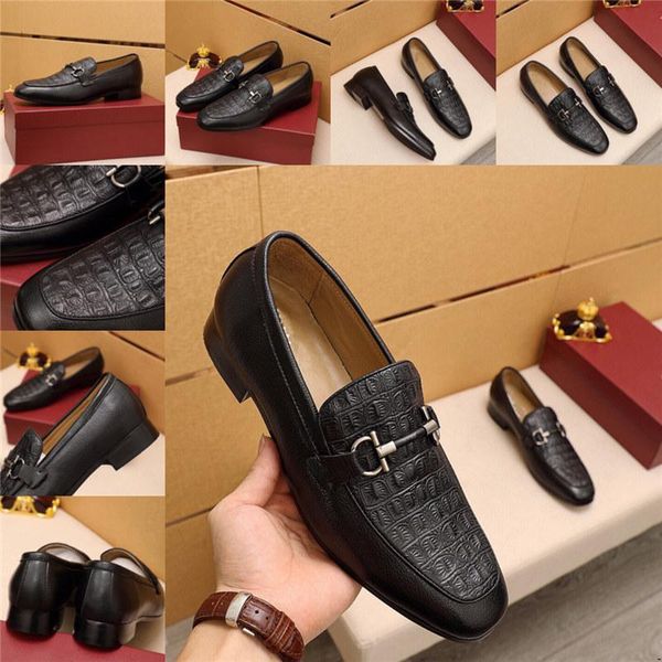 

q4 2020 luxury brands men's business dress shoes high-quality breathable tassel man shoes night club party dress shoes plus size 45 11, Black