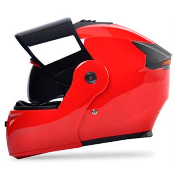 

motorcycle helmets helmet modular motorbike biker full face flip dual lens scooter motorcross riding moto crash men women