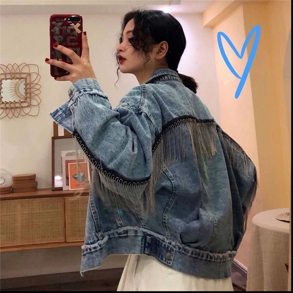 

wholesale 2021 new autumn winter selling womens fashion casual denim jacket bp1639 drop shipping, Black;brown