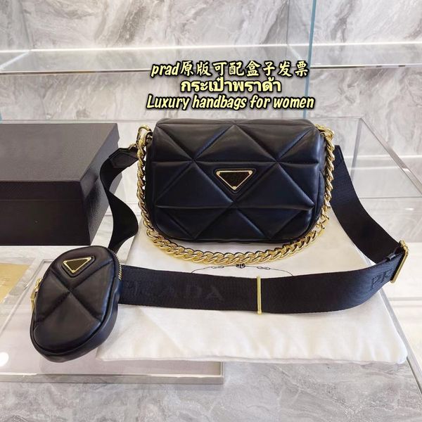 

luxury handbags 2021 new lingge chain hand korean wide shoulder belt messenger net red fashion bag