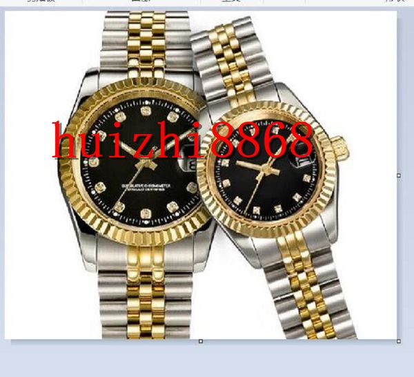 

u1 quality montre de luxe mens automatic watches full stainless steel luminous women watch couples style classic wristwatches reloj de lujo, Slivery;brown