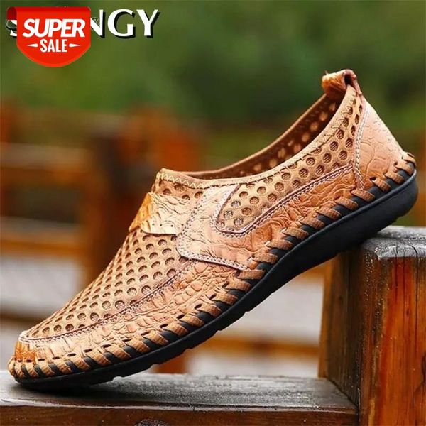 

2020new breathable men shoes summer mesh shoes men casual fashion soft and comfortable for cover lazy lazy #kg4f