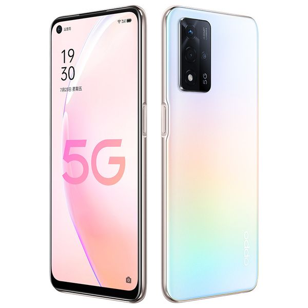 

Original Oppo A93S 5G Mobile Phone 8GB RAM 128GB 256GB ROM MTK Dimensity 700 Octa Core Android 6.5" Full Screen 48.0MP OTG Face ID Fingerprint 5000mAh Smart