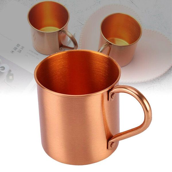 

pure copper mug cup creative coppery handcrafted durable moscow mule cocktail cup for restaurant bar drinkware party kitchen