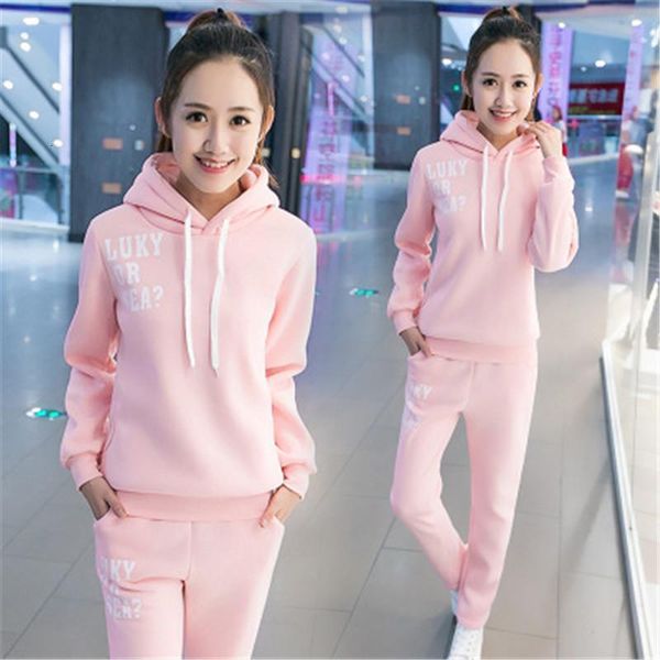 

women tracksuit two piece set gym clothes for autumn winter matching sets female 2021, Gray