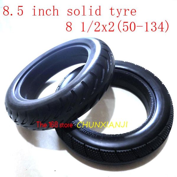 

motorcycle wheels & tires 8.5 inch 8 1/2x2 (50-134) solid tyre for baby carriage wheelbarrow electric scooter