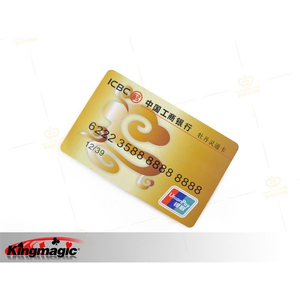 

g1127 into credit card king money magic props toys