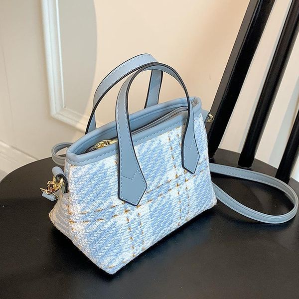 

evening bags summer 2021 trendy fashion ladies canvas portable bucket bag western style single shoulder messenger