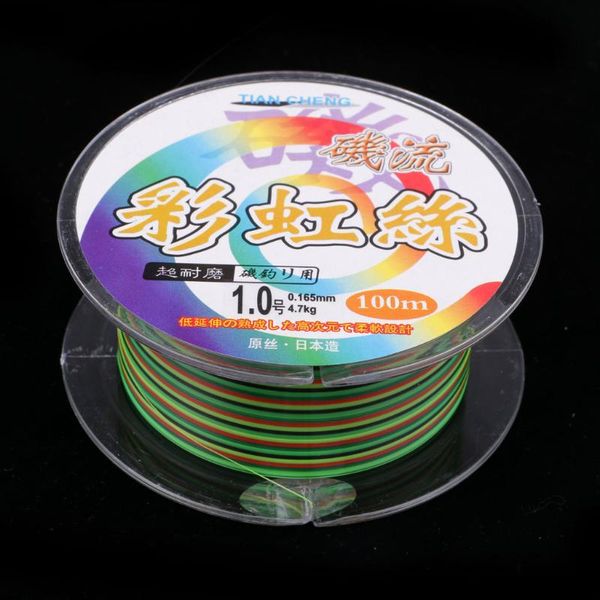 

100m nylon stretch fishing line rock casting floating fishing line super braid premium quality product