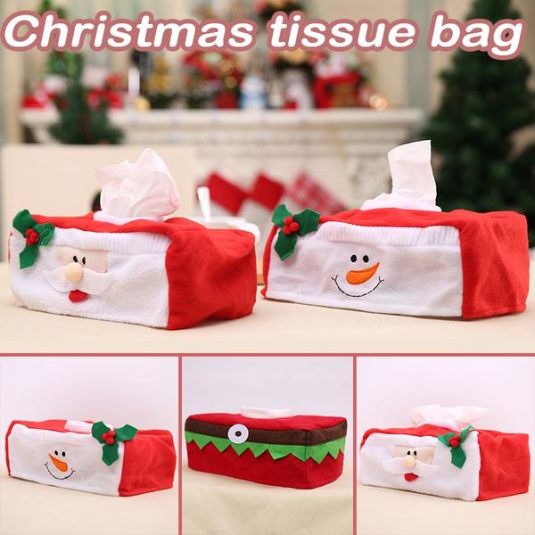 

tissue boxes & napkins christmas box cover cute case paper towel holder for office kitchen living room