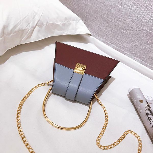 

shoulder bags fashion exquisite shopping bag retro casual lady handbag female leather solid color chain wallet 2021