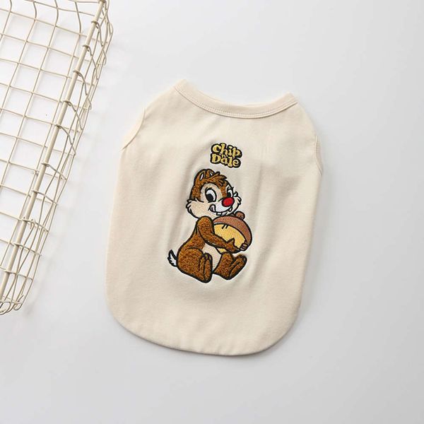 

2021 new pet vt spring and summer cotton elastic fadou teddy dog clothing