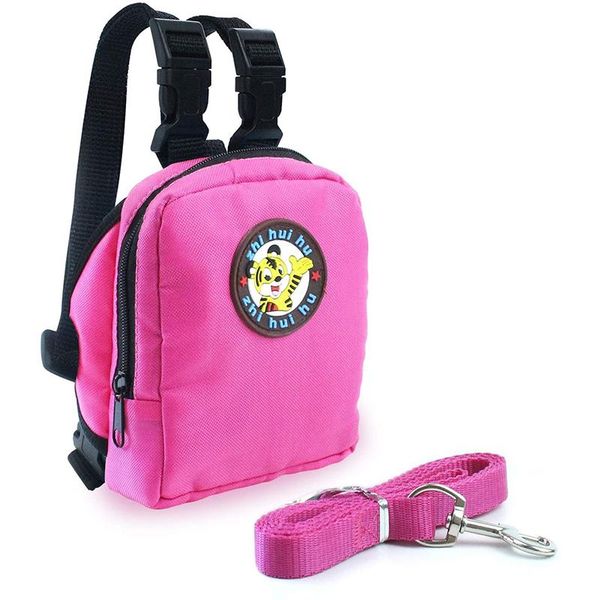 

dog apparel fashion backpack for pet cat with harness leash small multifunction bag puppy accessories