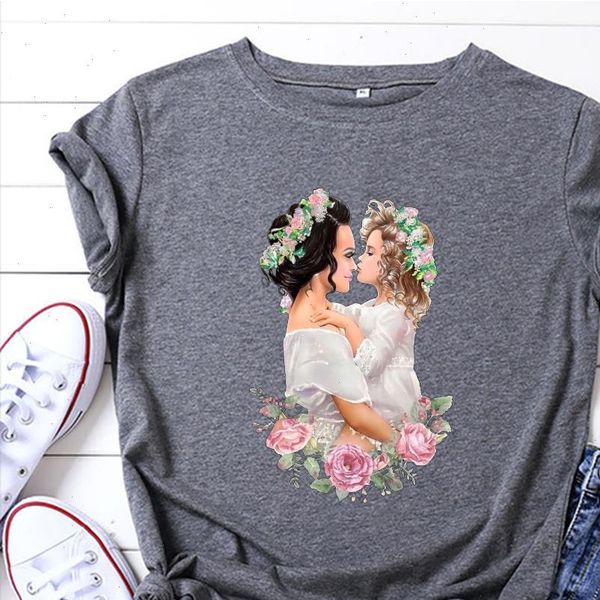 

kawaii casual comfortable female summer funny cute vestidos vogue grey print lovely super mom tshirt harajuku women clothes, White