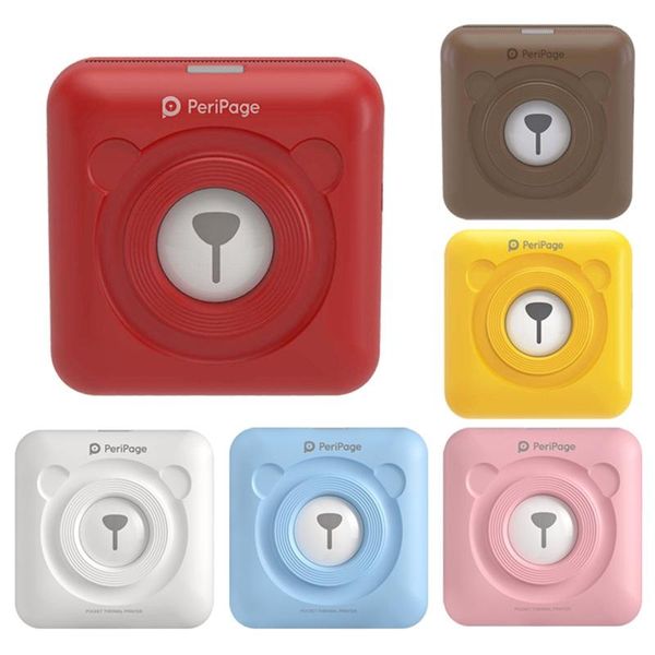 

printers peripage thermal portable bluetooth printer mini wireless image po