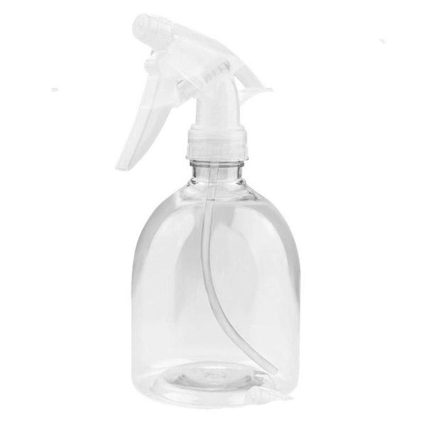 

watering equipments 500ml translucent plastic spray bottle with reusable portable durable mist sprayer can for gardening plants