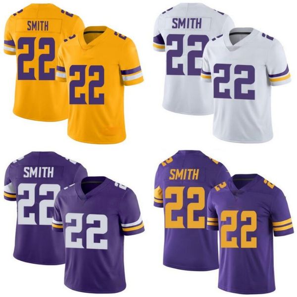 

minnesota vikings men #22 harrison smith women youth limited rush jersey, Black