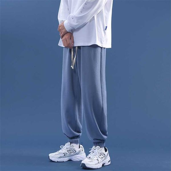 HybSkr Herren Joggerhose Jogginghose Mode Harajuku Jogginghose Männlich Casual Oversize Klassische Hose 211013