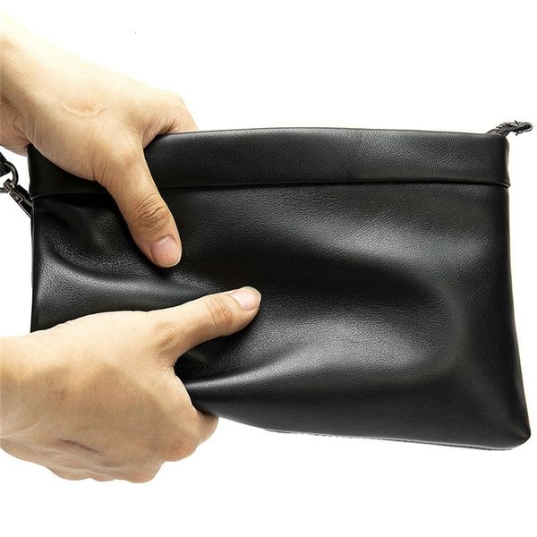 

leather handbag, with men's zipper, mobile phone, long wallet, wallet