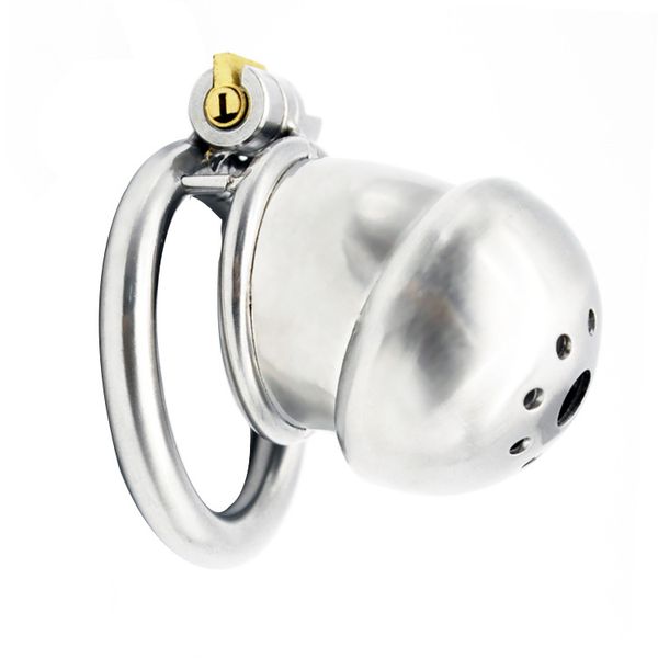 

super small short male chastity devices stainless steel mens cock cage bondage cbt toys