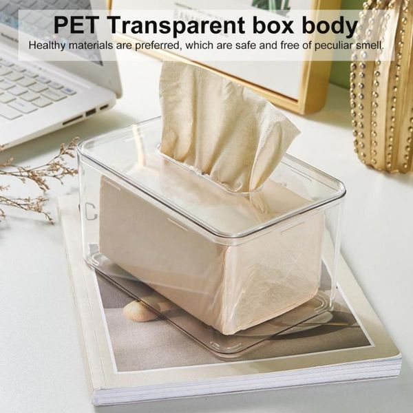 

tissue boxes & napkins eco-friendly fashion anti-slip bottom visible napkin case tpe anti-scratch for daily use