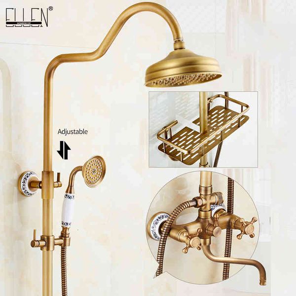 

bathroom shower sets antique rain cold bath faucets with hand wall mixer shampoo shees el4006l 9iim
