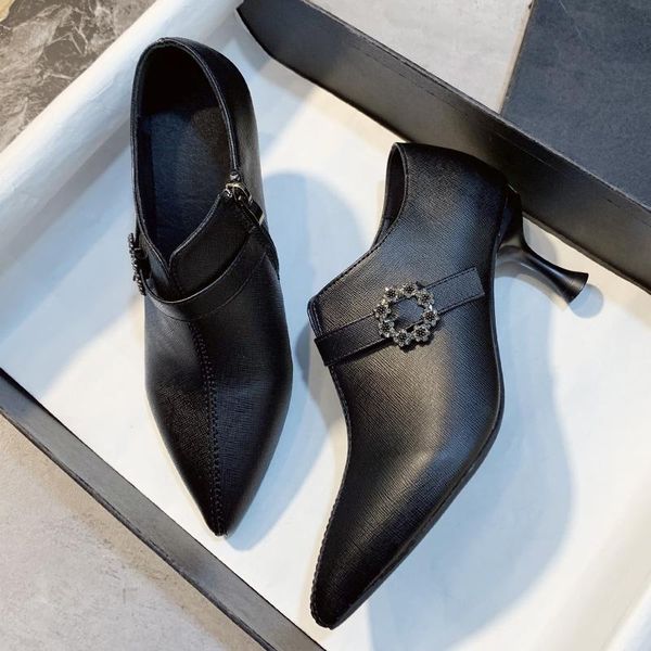 

dress shoes women's high heels stiletto spring fashion versatile pump sexy, Black