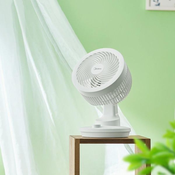 

electric fans midea fan air circulation household small deskturbine convection silent bedroom shaking