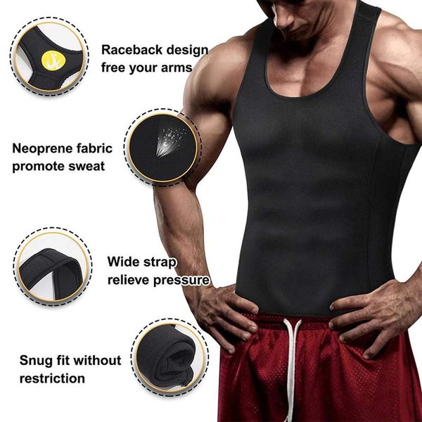 

workout vest slimming corset shapewear neoprene sauna sweat vests soft and comfortable slimming vest burning fat provide support, White;red