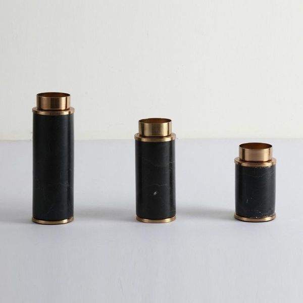 

candle holders small iron holder retro christmas black pillar vintage european chandelier bougeoir house decoration dl60zt