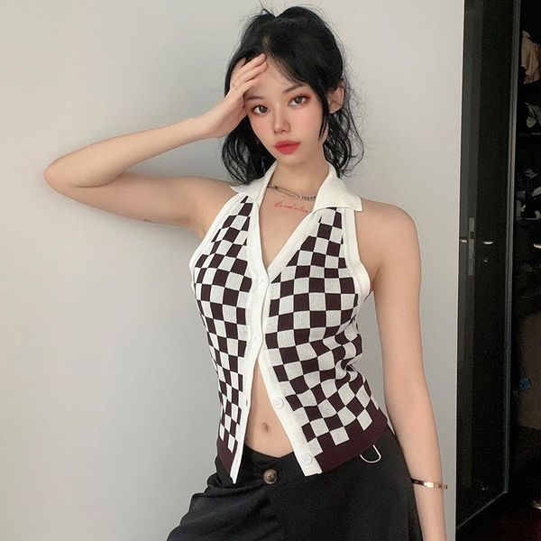 

women's tanks & camis women vest tank shirt summer knitting skinny sport letter bodycon cloths streetwear, White