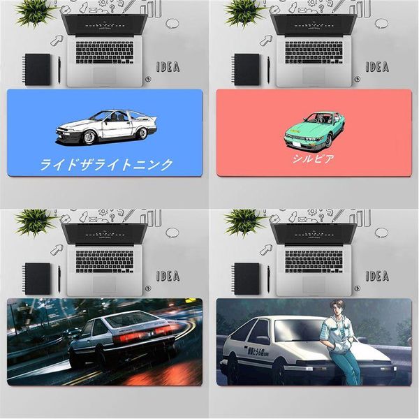 

mouse pads & wrist rests yndfcnb initial d super car ae86 gamer speed mice retail small rubber mousepad large pad keyboards mat