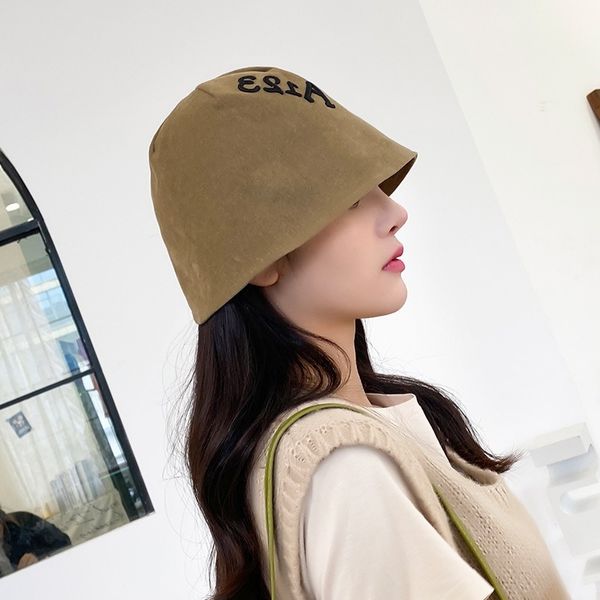 

the 2021 day fasten the tide fisherman hats female spring and summer sunshade bask in the bucket hats outdoor joker recreational basin hat k, Blue;gray