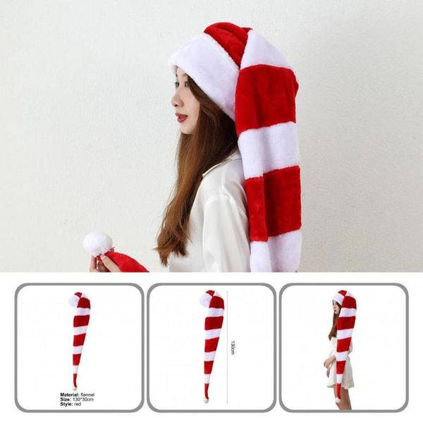 

party hats super soft comfortable year xmas holiday hat flannel christmas thicken for household