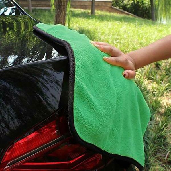 

car sponge polishing cleaning towels wash cloth super absorbent drying microfibre