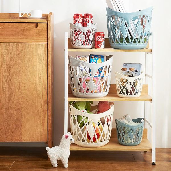 

storage baskets plastic geometry dirty clothes basket home desktoy and groceries to accept bathroom bath basketfashion decorat