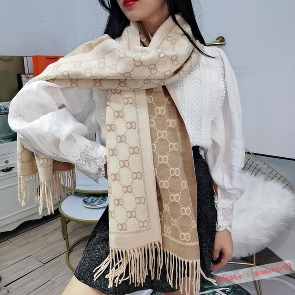 

stylish women cashmere scarf full letter printed scarves soft touch warm wraps with tags autumn winter long shawls, Blue;gray